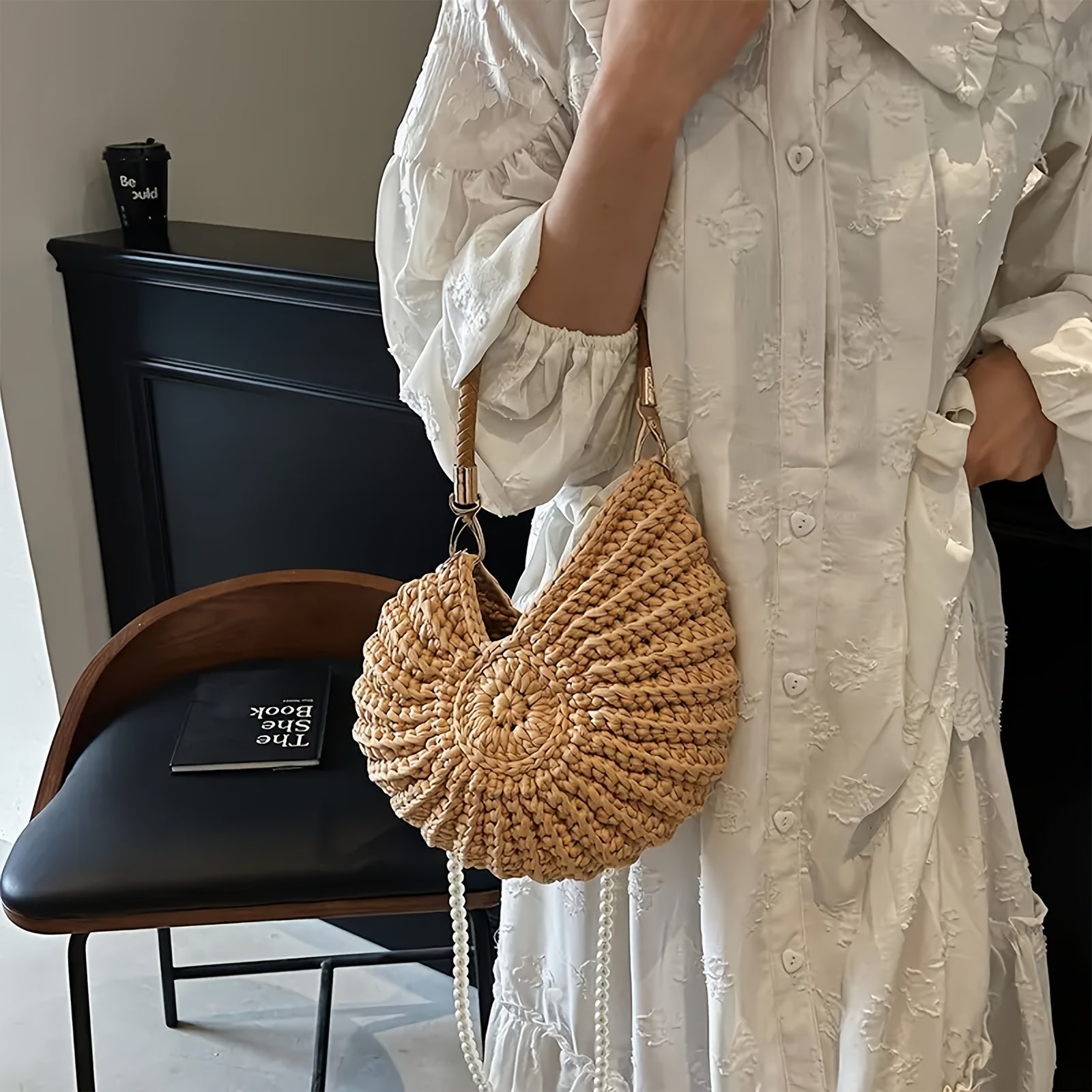 Tea Bolso Tote Tejido - Detalle