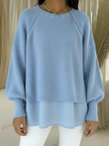 CATERINA | MAGLIONE EFFETTO DUE PEZZI