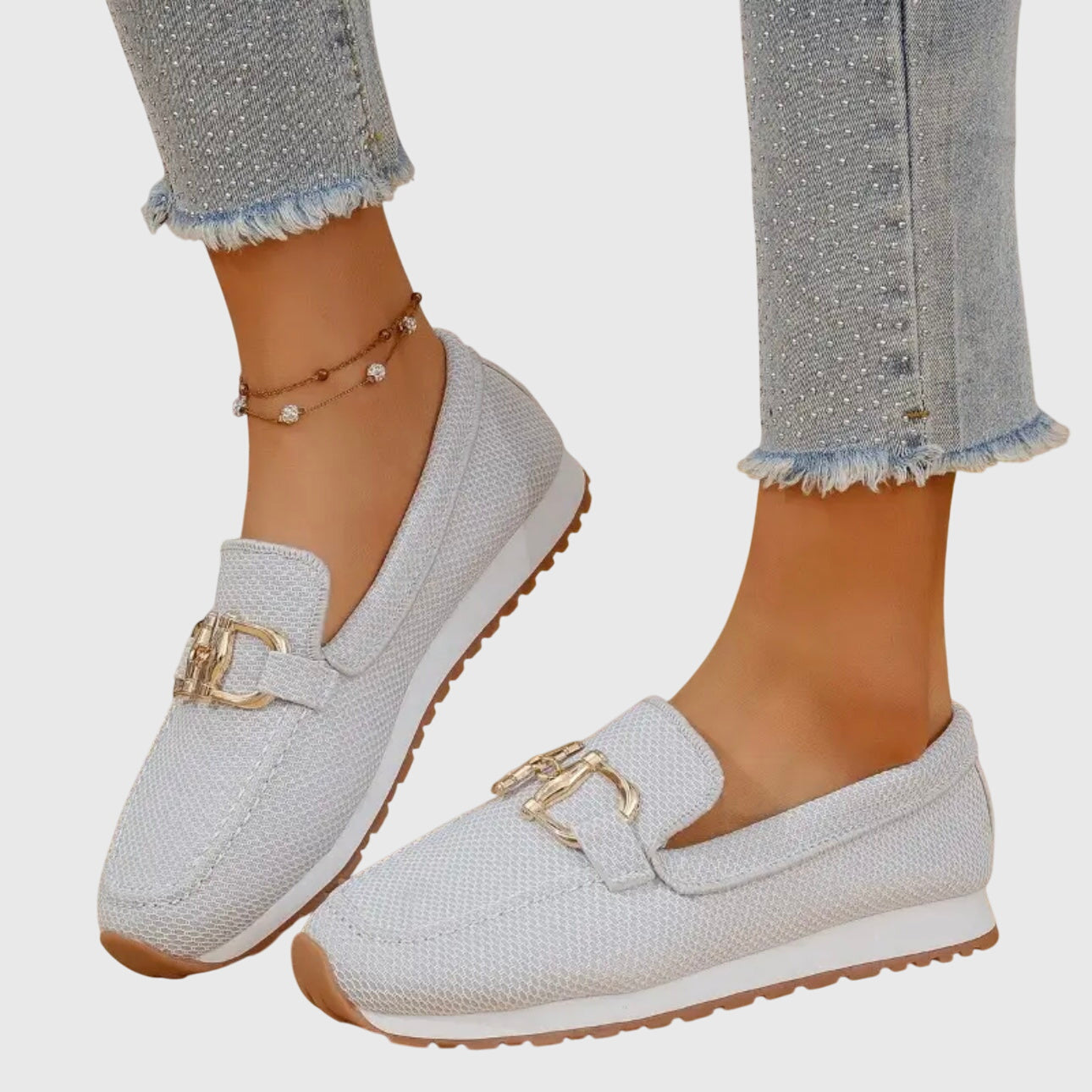 Lili - Zapatillas deportivas ortopédicas tipo mocasín
