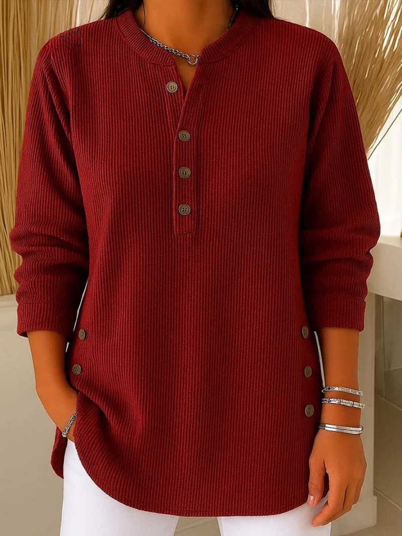 NOEMI | TUNICA HENLEY CON BOTTONI
