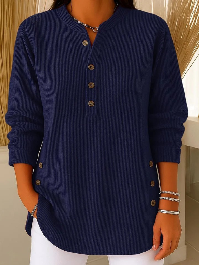 NOEMI | TUNICA HENLEY CON BOTTONI