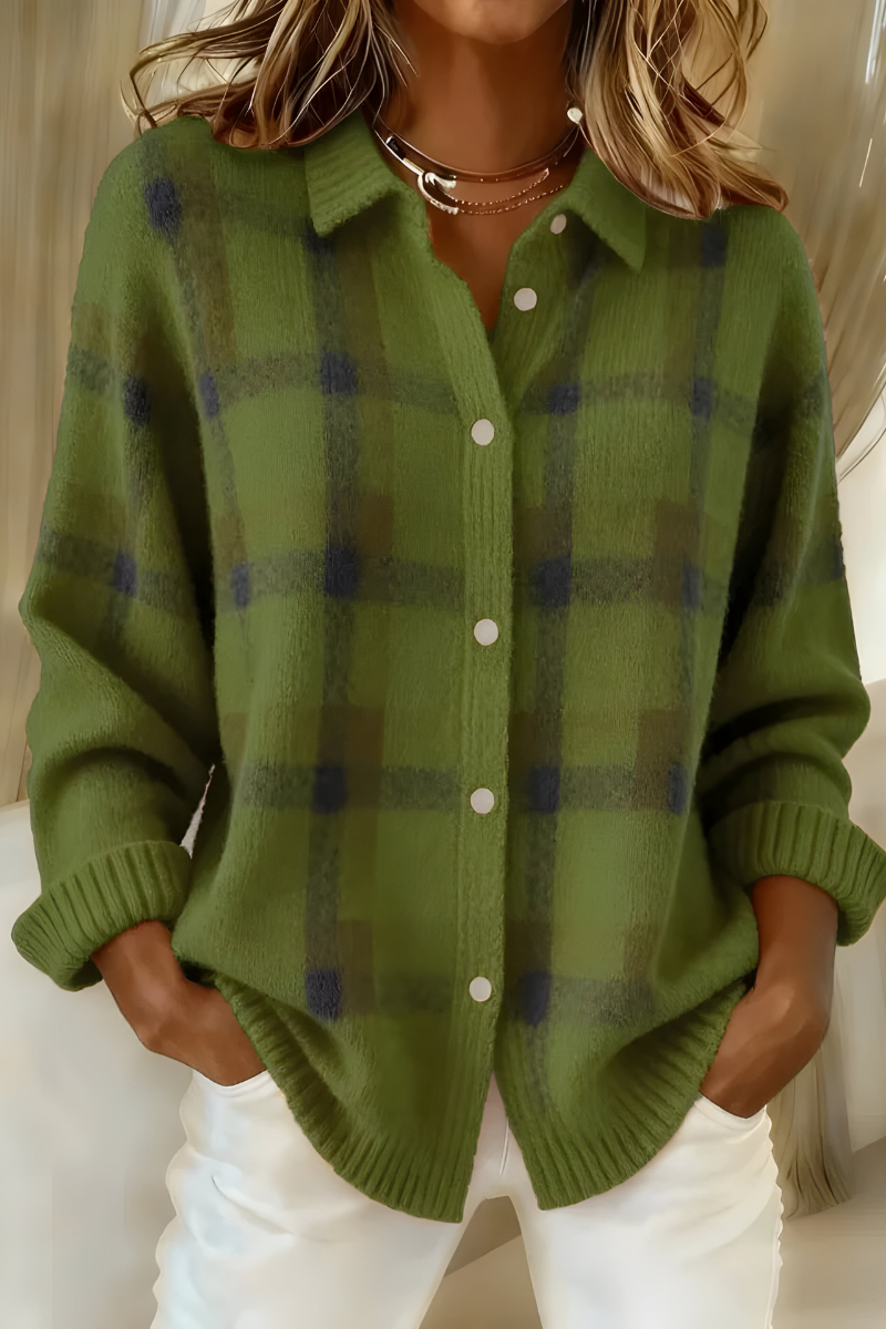 CAMILLA | CARDIGAN A QUADRI