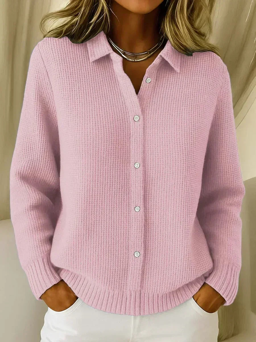 CARMELA | CARDIGAN TEXTURIZZATO CON BOTTONI