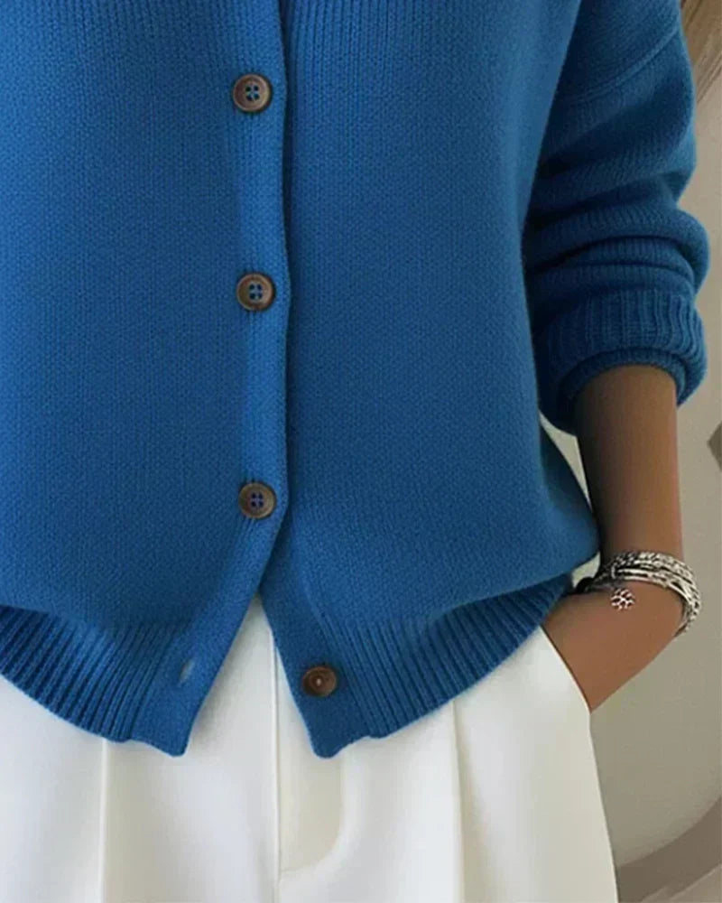 VERA | CARDIGAN CON COLLETTO CAMICIA
