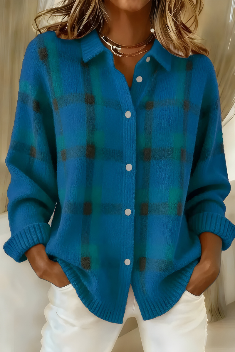 CAMILLA | CARDIGAN A QUADRI