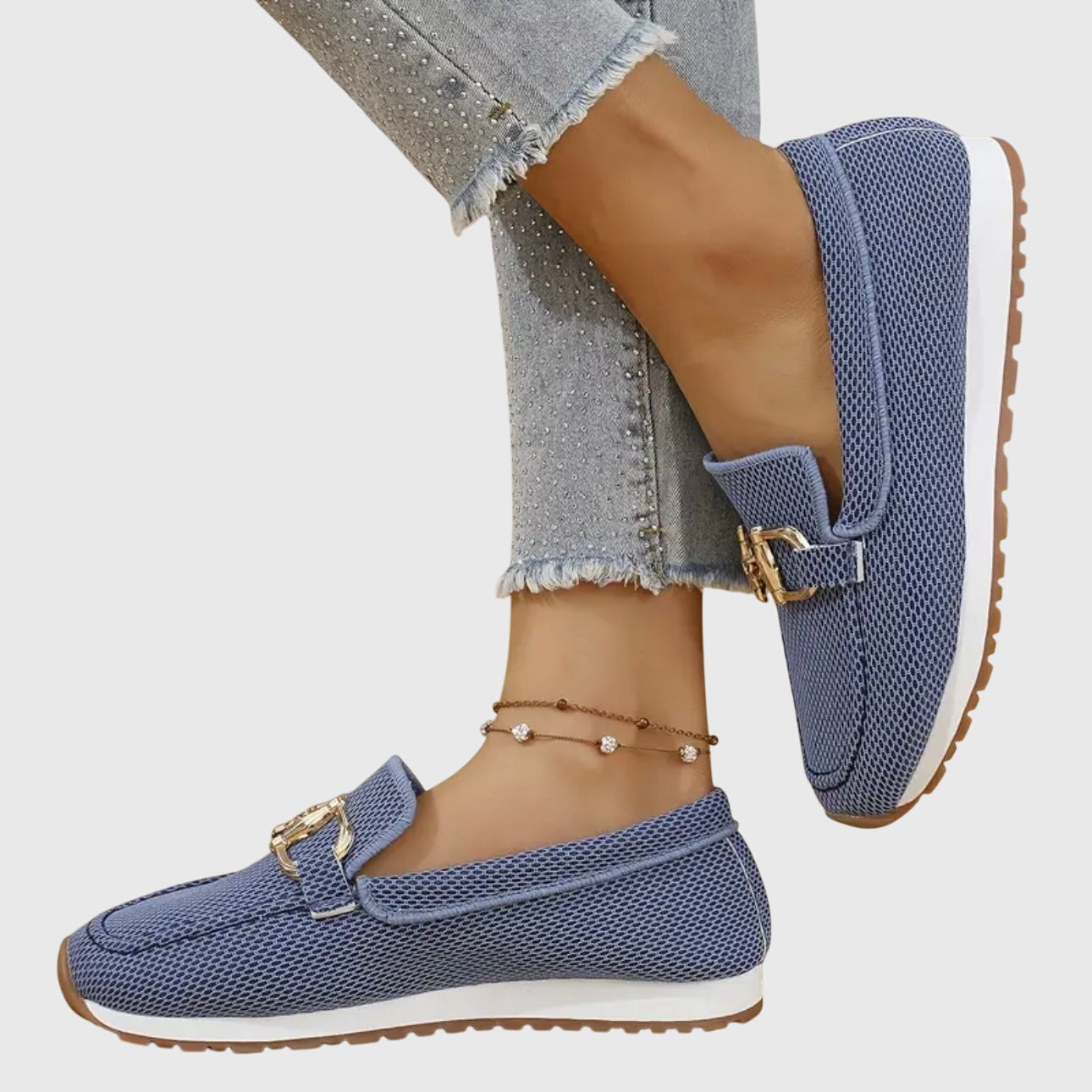 Lili - Zapatillas deportivas ortopédicas tipo mocasín