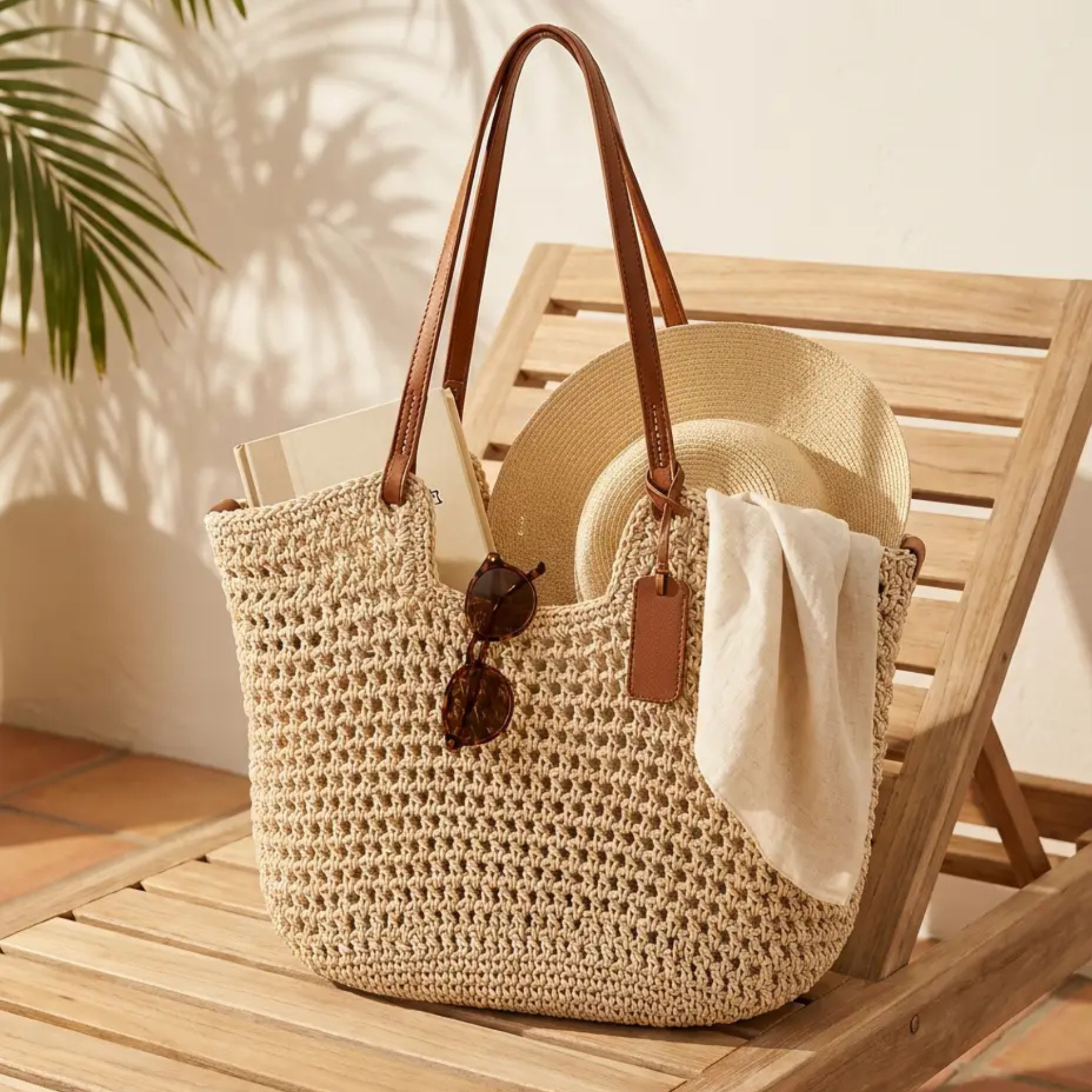 Alina Bolso Shopper Tejido - Detalle