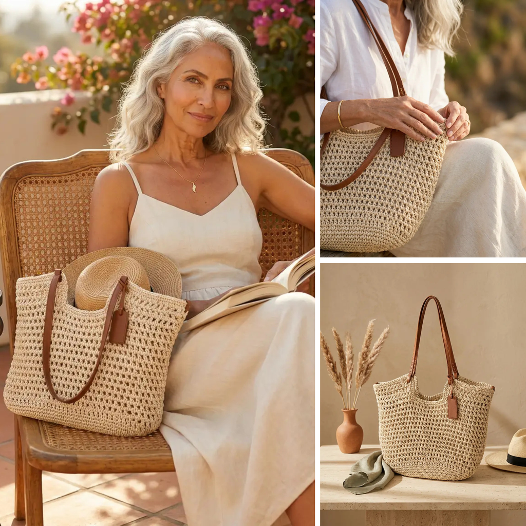 Alina Bolso Shopper Tejido - Detalle