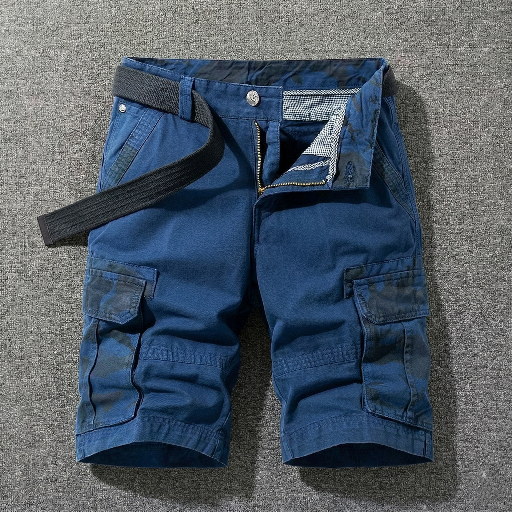 Cazel | Pantalones cortos cargo con cinturón