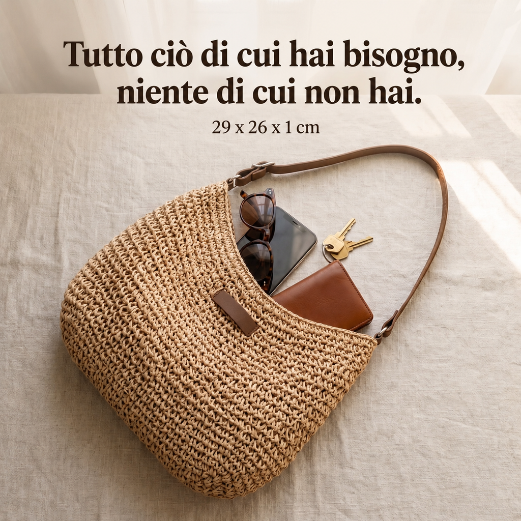 Colomba Bolso Tejido Elegante - Detalle