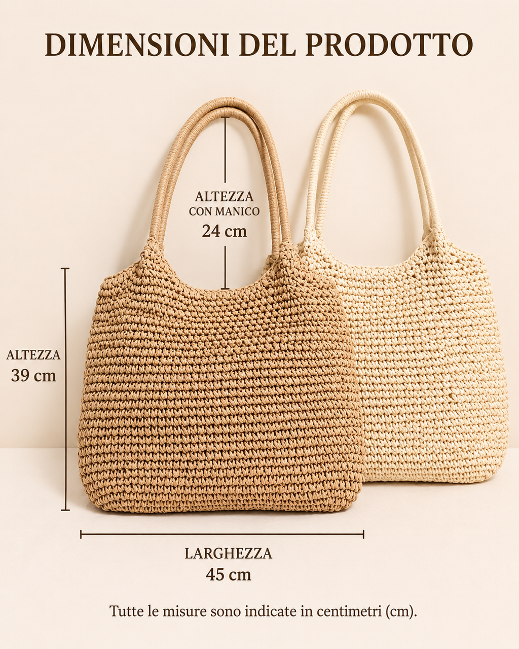 Melissa Bolso Bandolera de Paja - Detalle