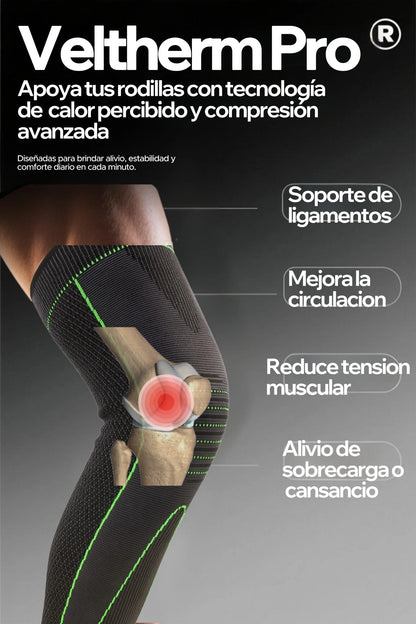 Veltherm Pro® | Rodillera de Compresión