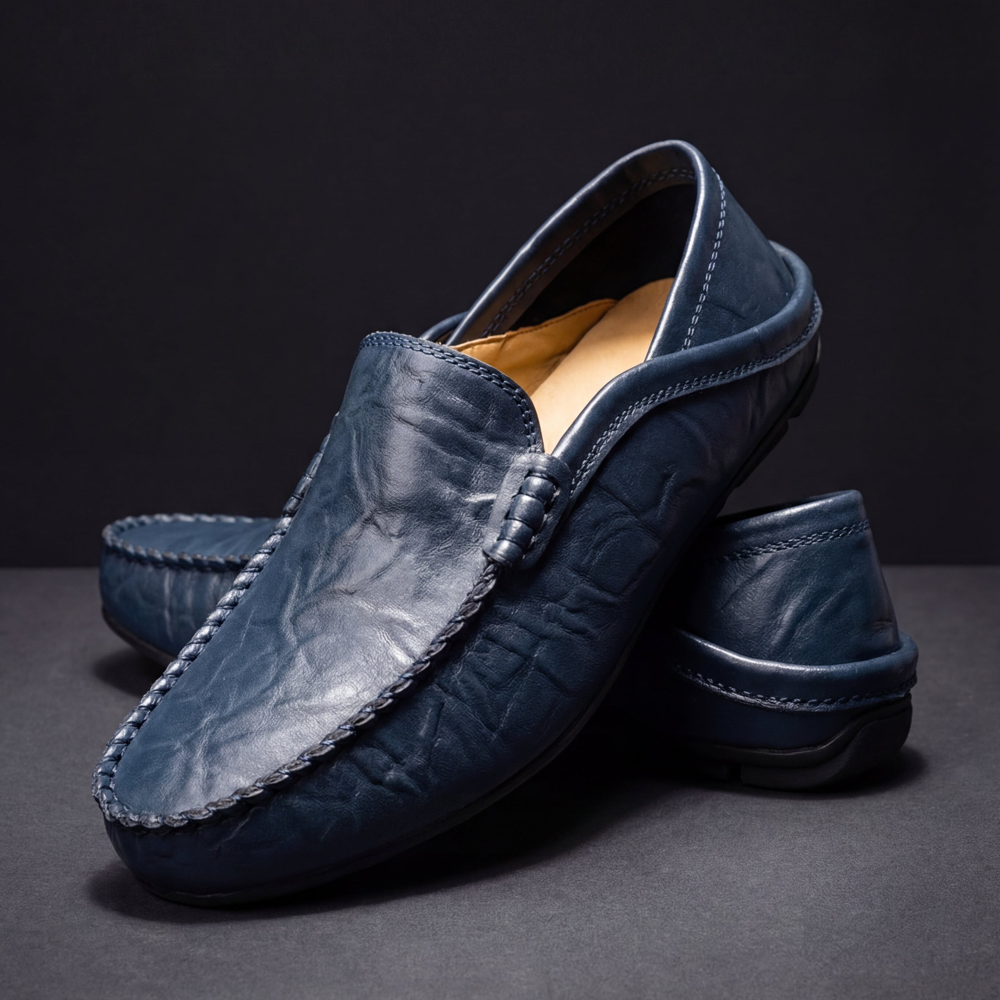 Mocasines Vittorio - Azul Marino