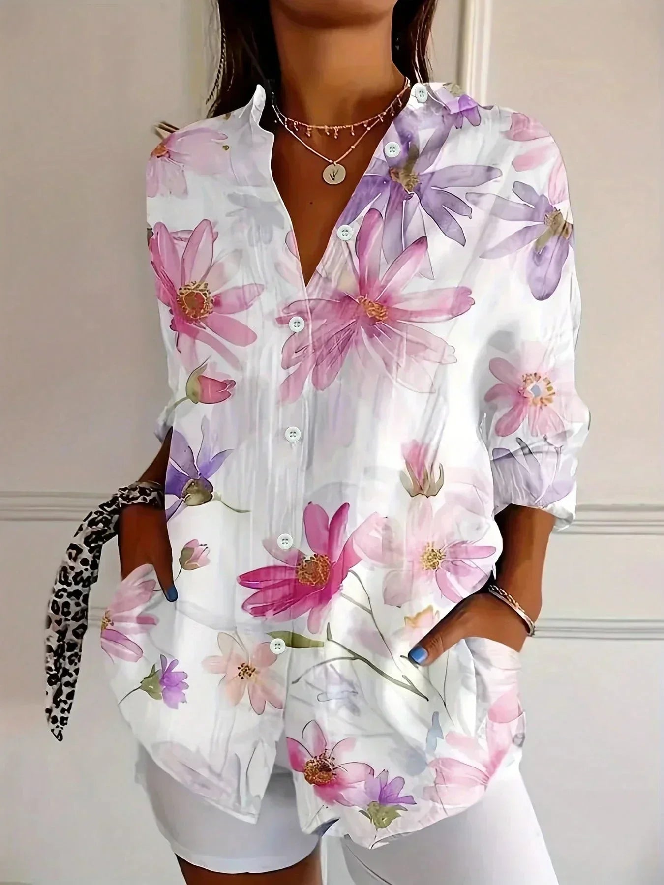 SADIE | BLUSA DE ESTAMPADO COLORIDO
