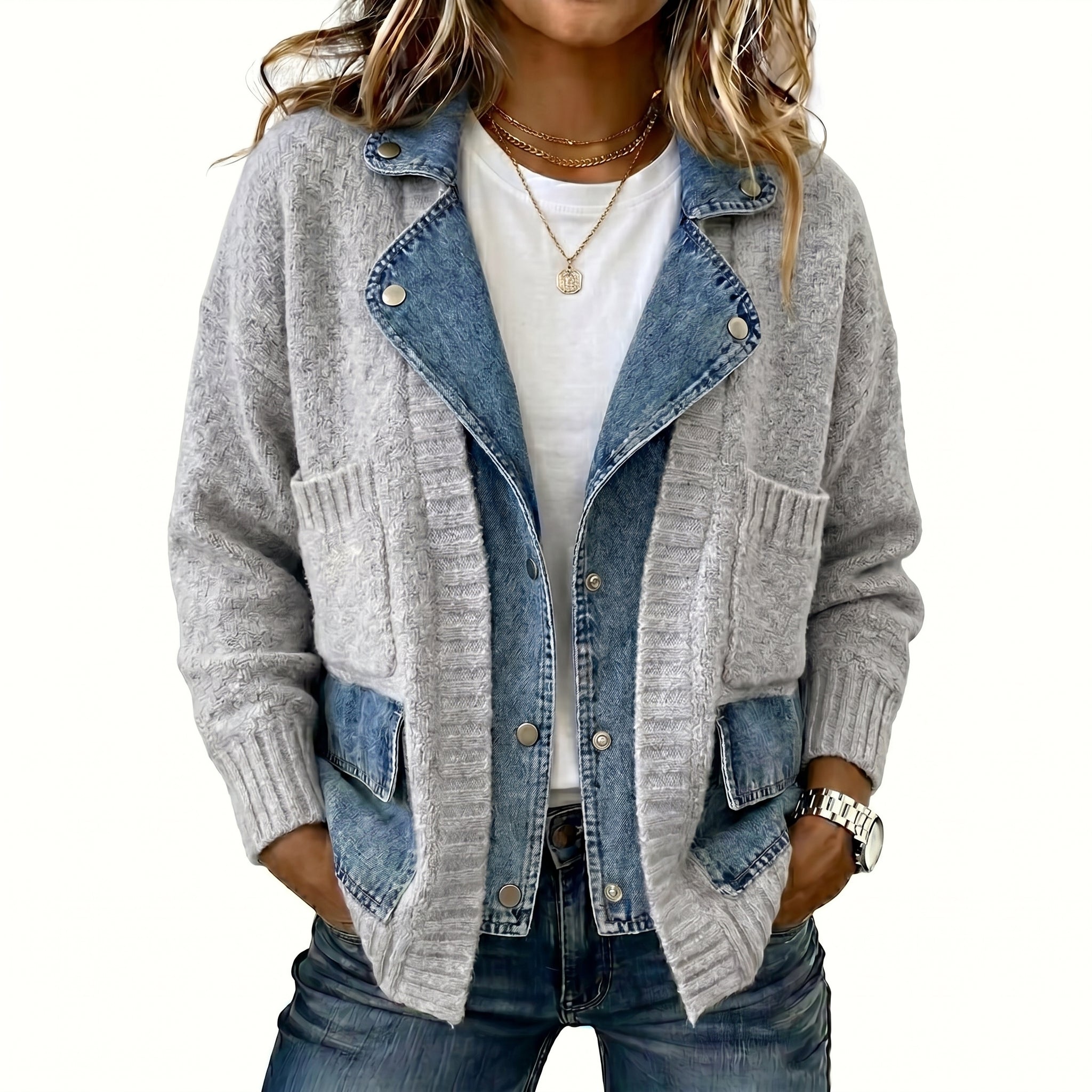Liv | Chaqueta vaquera informal 6