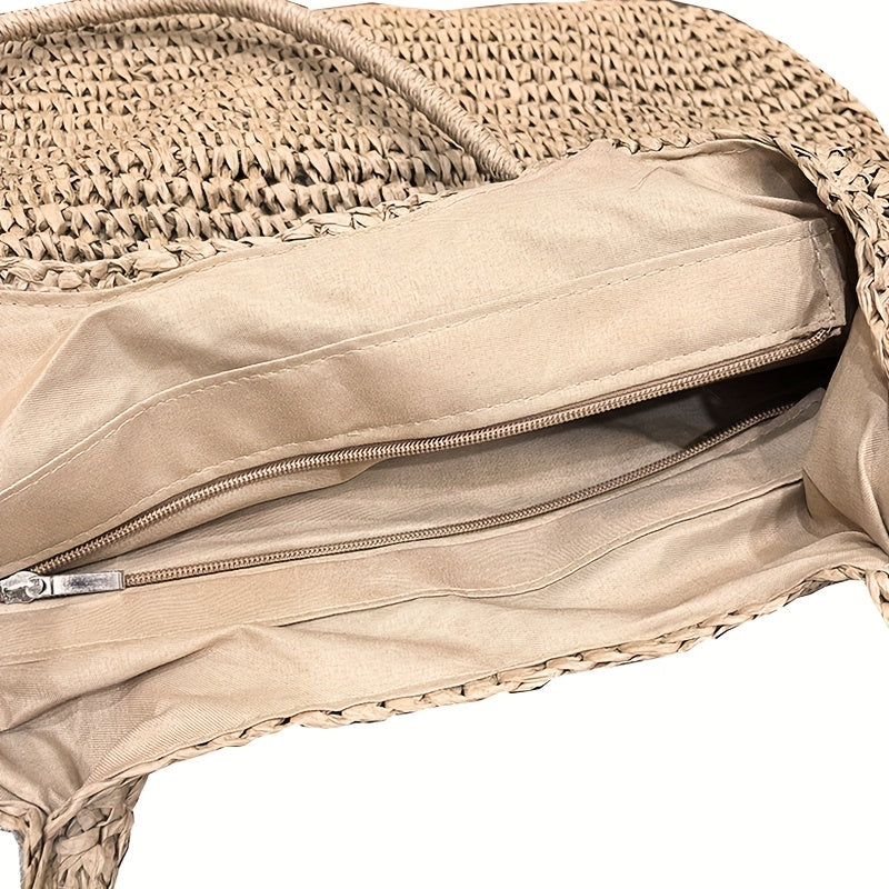 Marisol Bolso Bandolera de Paja - Detalle