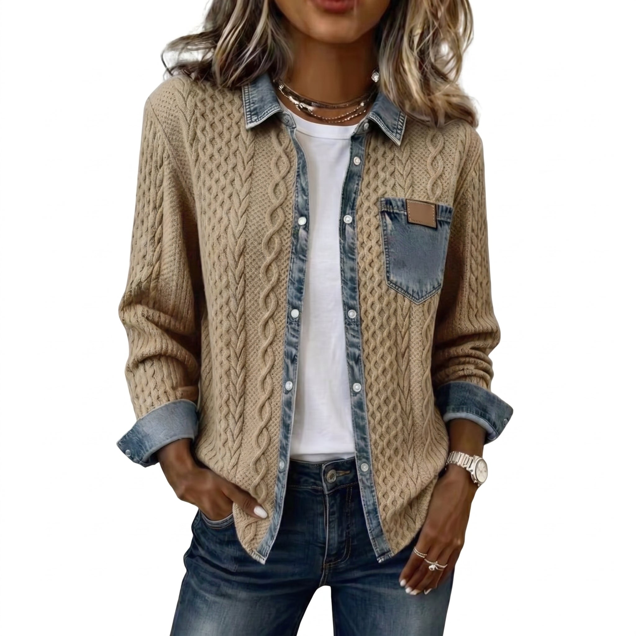 Liv | Chaqueta vaquera informal 1