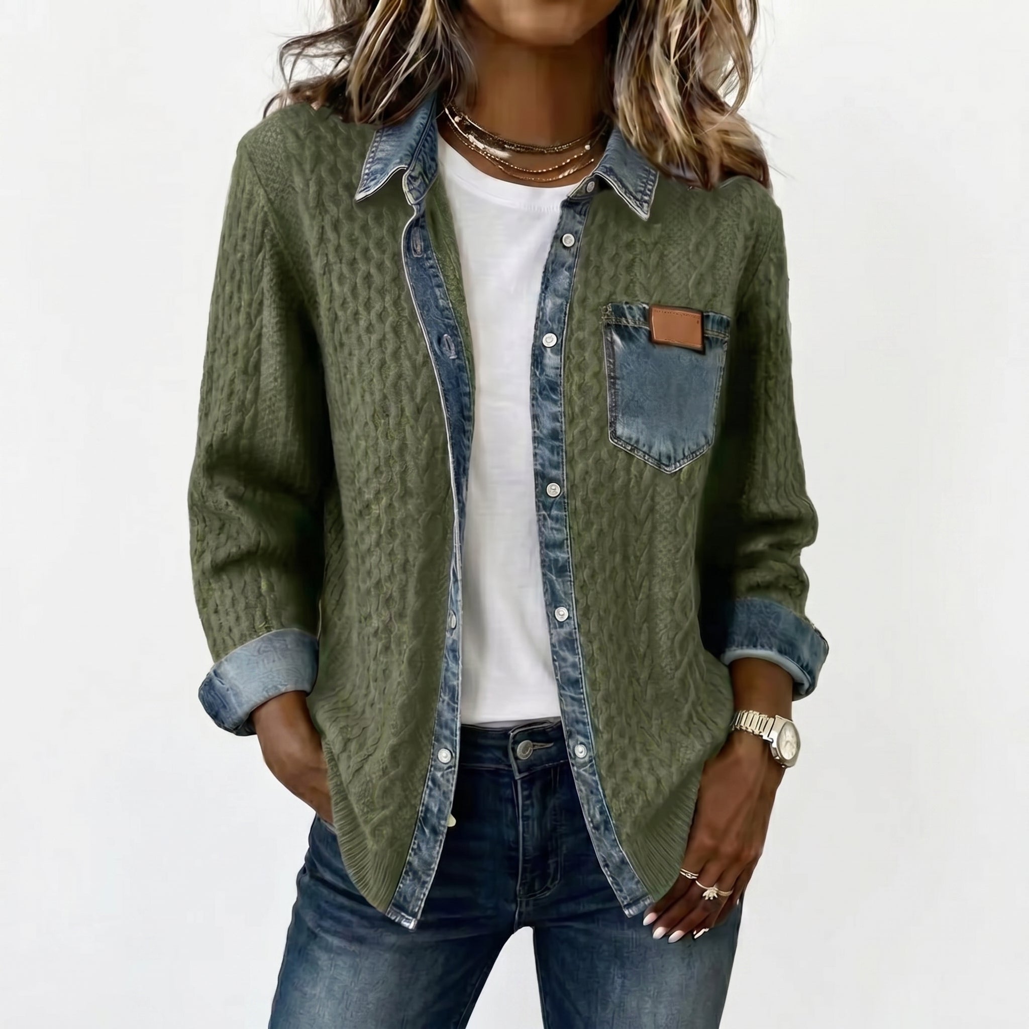 Liv | Chaqueta vaquera informal 1