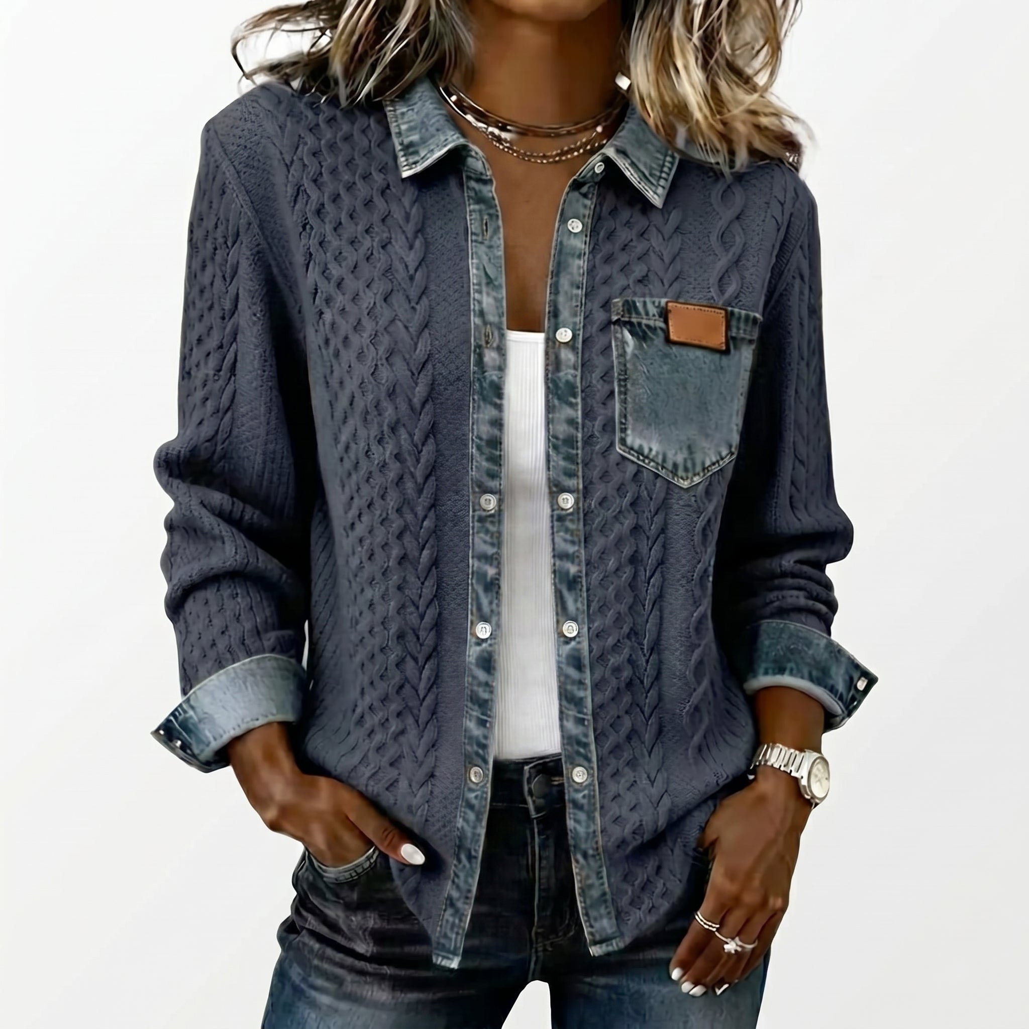Liv | Chaqueta vaquera informal 1