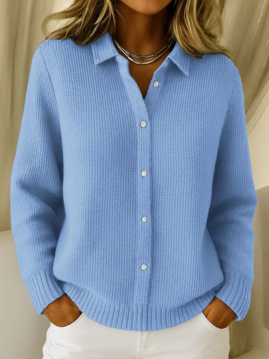 CARMELA | CARDIGAN TEXTURIZZATO CON BOTTONI