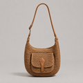 Chiara Bolso de Hombro Tejido - Café