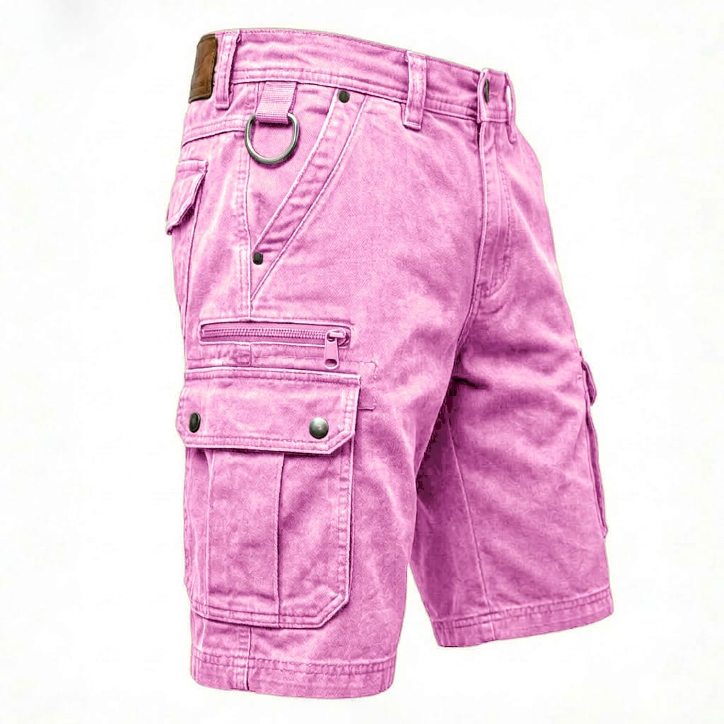 Beeckhoven™ | Shorts cargo de denim funcional