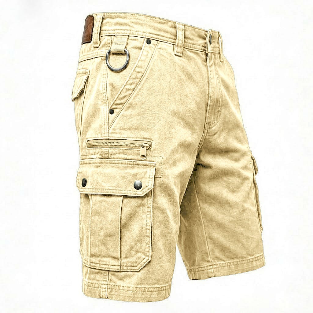 Beeckhoven™ | Shorts cargo de denim funcional