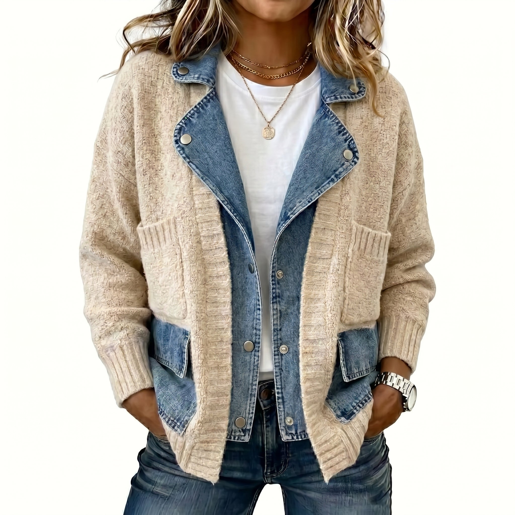 Liv | Chaqueta vaquera informal 6