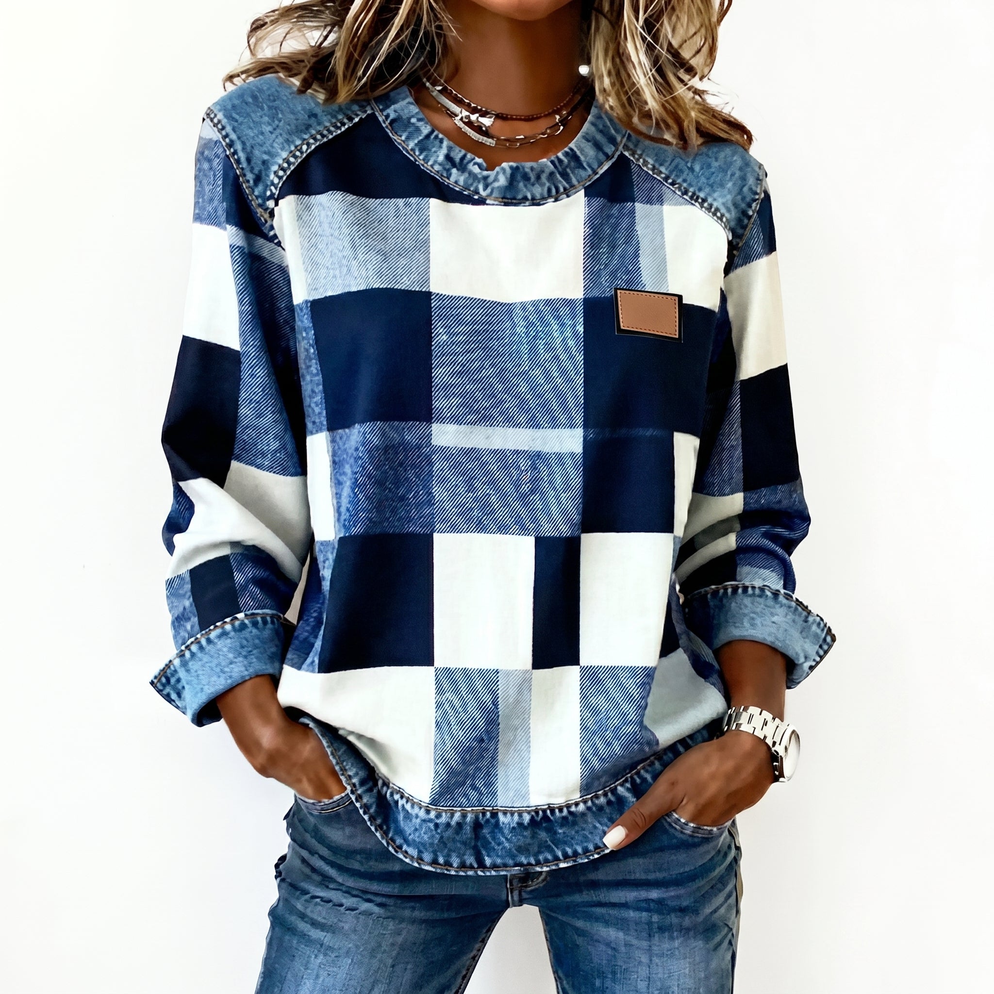 Liv | Chaqueta vaquera informal 8