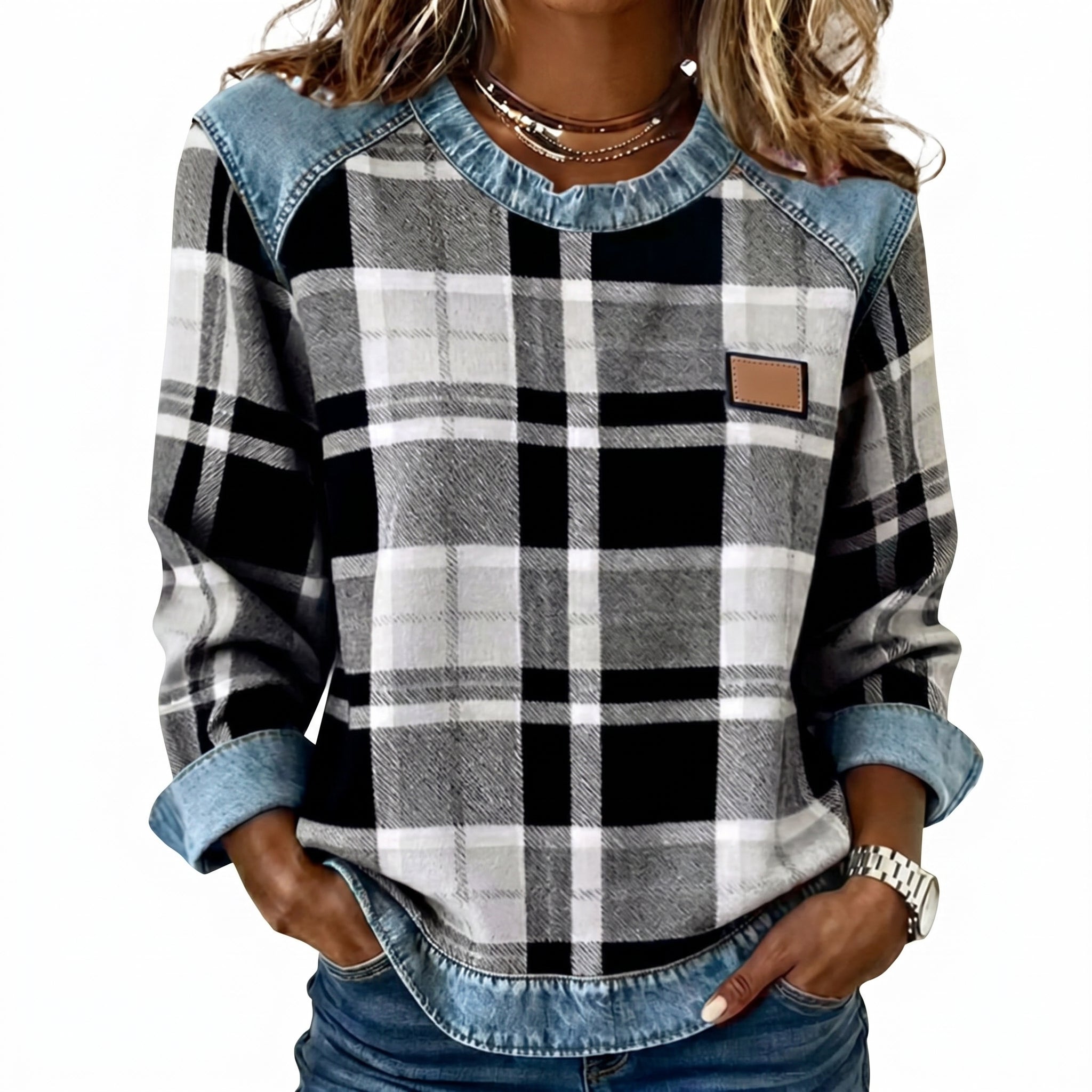 Liv | Chaqueta vaquera informal 8