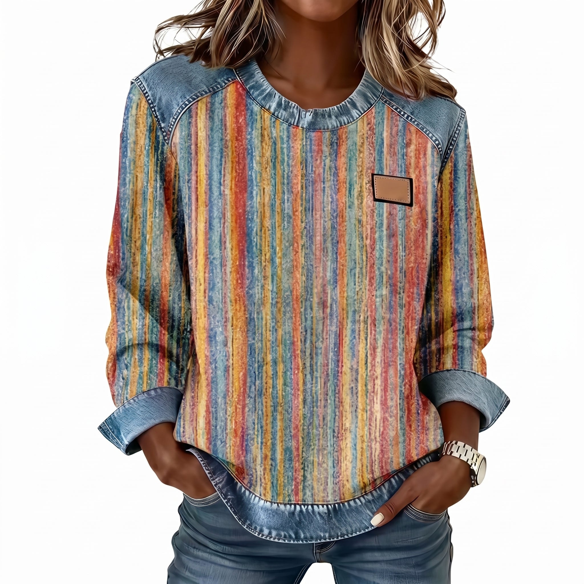 Liv | Chaqueta vaquera informal 8